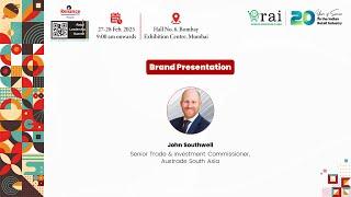 Presentation: John Southwell, Senior Trade & Investment Commissioner, Austrade South Asia