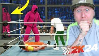 NEW SQUID GAMES Elimination Game is here in WWE 2K24