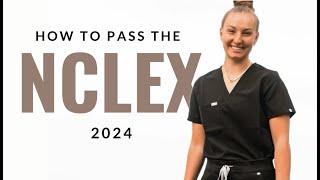 How to pass the 2024 Next-Gen NCLEX-RN on the FIRST try // tips and tricks 🩺