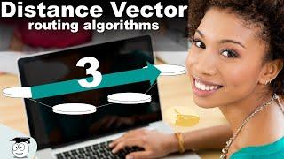 Distance Vector | Routing Algorithms | Python Tutorial