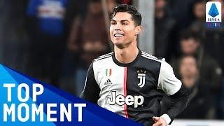 Ronaldo Scores Insane Goal With Giant Leap! | Sampdoria 1-2 Juventus | Top Moment | Serie A TIM