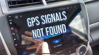 GPS Navigation is not working on My Android HeadUnit Solution before the Installation