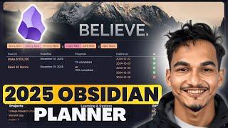 A Complete Life Planner System For 2025 in Obsidian