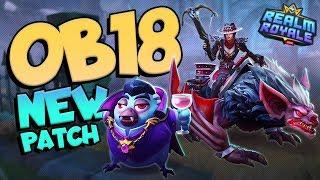 Realm Royale OB18 NEW Patch Update + Gameplay