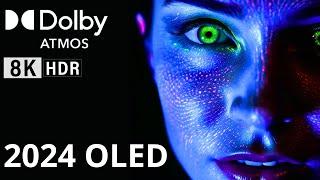 JUST REVEALED, Oled Demo 2024: Amazing Dolby ATMOS/VISION 8K HDR 120FPS!
