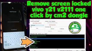 how to remove/unlock screen locked vivo y21 v2111 one click by cm2