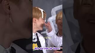 Jimin Dumping A Bowl Of Cream On His Head  And BTS's Reaction When They Saw Him  #shorts #jimin