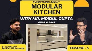 How to make a perfect MODULAR KITCHEN with @GMFurniture. Best Material, FInishes, Sink, Chimney etc!