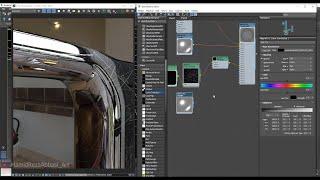 Vray Next Materials : Scratches Steel Tutorial