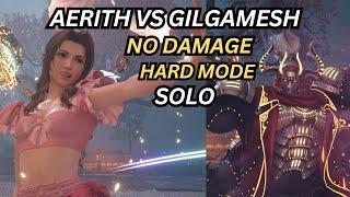 FFVII Rebirth Aerith Solo Vs Gilgamesh (No Damage, Hard Mode)