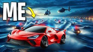 Flying Super Car Trolls Cops on GTA 5 RP