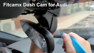 New-Fitcamx Dash Cam for Audi / Porsche Model A (Original Car with ACC sensor)