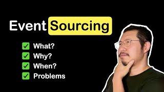 Event Sourcing Explained in 5 Mins | Why You Need It, Common Pitfalls