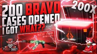 INSANE 200+ BRAVO CASE OPENING on DaddySkins.. I got WHAT? - CSGO Gambling