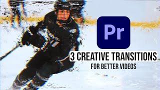 3 Creative Transitions for BETTER VIDEOS (Without Using Plugins)