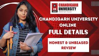 Chandigarh University Online Full Details | Online degree with Chandigarh University | #onlinecu