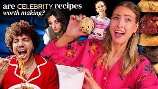 I Tried POPULAR CELEBRITY RECIPES... what's ACTUALLY worth making??