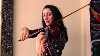 sound test of 5 STRINGS acoustic & eletric violin by VIOLINNA