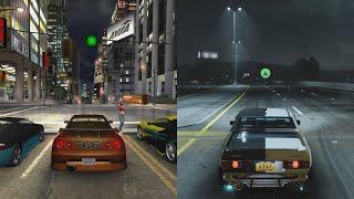 Evolution of Drag Races in Need for Speed (2003 - 2024)