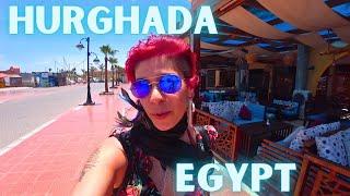 First Impressions of Hurghada, Egypt | Red Sea Marina and Seafood | اول مره في الغردقه