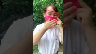 Shopee Haul Random Barang Berfaedah Masker Face Shield - Review Produk Viral Online Shop #Shorts