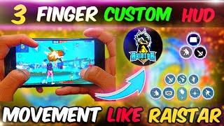 how to play like raistar in mobile | raistar movement speed trick