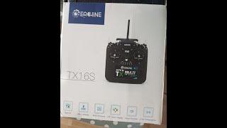 Unboxing The Wonderful New Eachine TX16S OpenTX Multiprotocol Radio  CAREFUL WITH THE GIMBAL SCREWS!