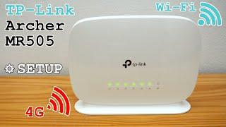 TP-Link MR505 4G+ Router Wi-Fi Dual Band • Unboxing, installation, configuration and test