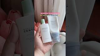 *NEW* SKIN1004 SUN MILK - review and comparison! #skin1004 #sunscreen #kbeauty #koreanskincare