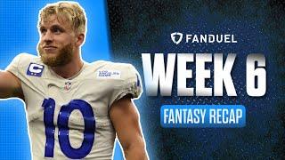 FanDuel Week 6 Fantasy Football Recap & SNF Preview!