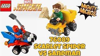 REVIEW: Lego Marvel 76089: Scarlet Spider v.s. Sandman Mighty Micros