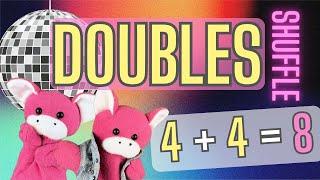 Doubles Addition Facts Song - The Doubles Shuffle by Math Notes with Rocko