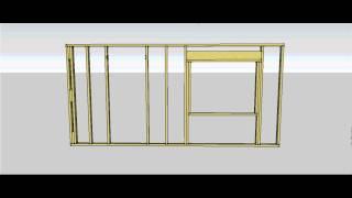 Wall Frame Components and Construction Sequence