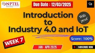 Introduction to Industry 4.0 and Industrial IoT Week 7 Assignment Answer | July2025 | Learn in brief