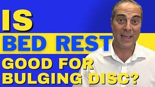 Is Bed Rest Good For A Bulging Disc? | Dr. Walter Salubro Chiropractor in Vaughan