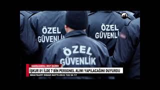 İŞKUR 81 İLDE 7 BİN PERSONEL ALIMI YAPILACAĞINI DUYURDU