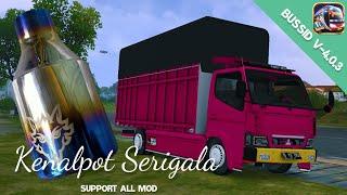 SOUND CANTER KENALPOT SERIGALA SUPPORT MOD||BUSSID V-4.0.3