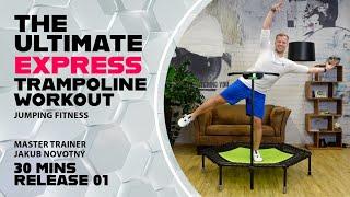 30 MINs HIIT Trampoline WORKOUT | JUMPING FITNESS | Jakub Novotny | Express Release 01