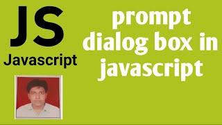 Prompt dialog box in Javascript