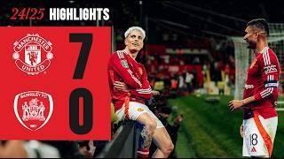 GOALS GALORE AT OLD TRAFFORD  | Man Utd 7-0 Barnsley