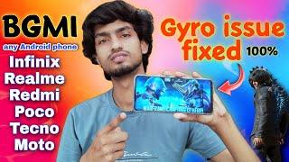 Infinix Hot 11s, Hot 10s & Note 11 Gyro delay fixing live  must watch before play Bgmi