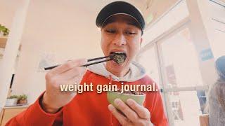 trying to gain weight by eating out every day | Weight Gain Journal