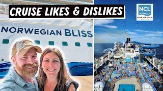 NORWEGIAN BLISS Cruise Likes and Dislikes | Honest Feedback from our NCL Mexican Riviera Cruise