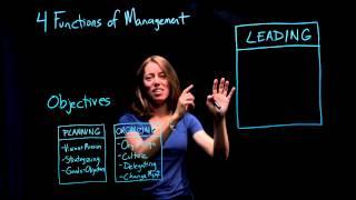 Leadership and Management | Part 3 of 4:The Four Functions of Management