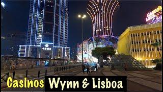 Wynn Casino to Lisboa Casino Underground  [4K Macau]