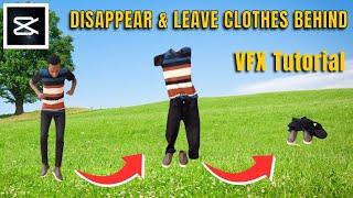 Outfit Disappear Effect CapCut Tutorial | Vanish & Leave Clothes Behind VFX