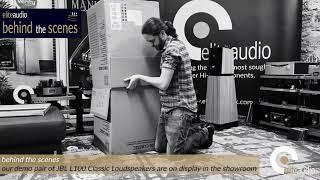 Behind the Scenes - Unboxing the JBL L100 Classic Loudspeakers