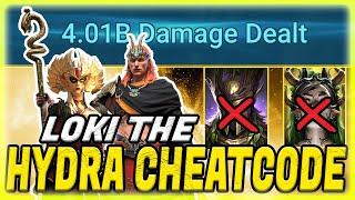 FREE LEGENDARY LOKI IS OP IN HYDRA YANNICA TEAM! NO EMIC! TEST SERVER! RAID SHADOW LEGENDS