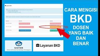 Tutorial Lengkap Cara Mengisi BKD Dosen di SISTER CLOUD KEMDIKBUD