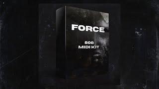 [200+] FREE 808 MIDI KIT 2023  "FORCE" (DRILL & TRAP) | Free midi kit 2023